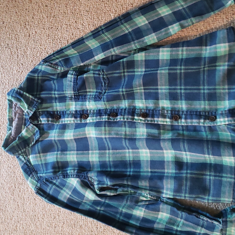 Boys long sleeve button down shirt